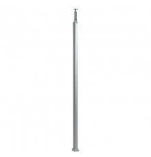 Snap-On колонна алюминиевая с крышкой из алюминия 2 секции 2,77 метра, с возможностью увеличения высоты колонны до 4,05 метра, цвет алюминий  653031