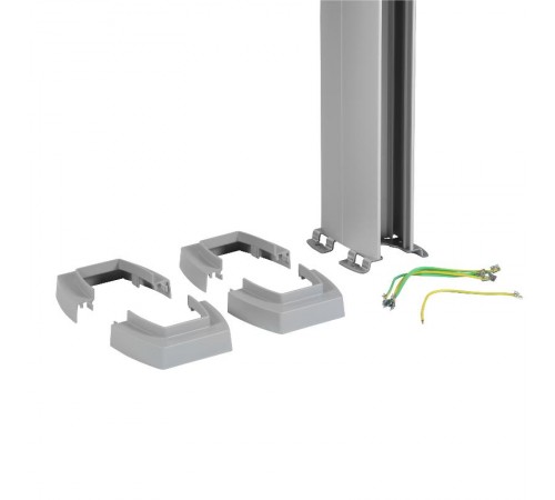 Snap-On колонна алюминиевая с крышкой из алюминия 2 секции 2,77 метра, с возможностью увеличения высоты колонны до 4,05 метра, цвет алюминий  653031