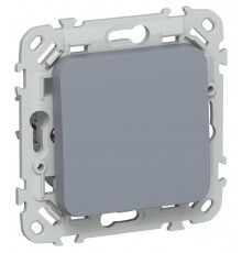 FLITE Выключатель 1-клавишный 10А ВС11-1-0-ФлМ маренго  FI-V10-0-10-1-K35  IEK