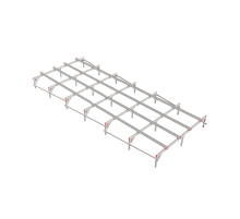 Опорная конструкция для установки оборудования TECHNORAPTOR 2500х6000  KM-TR-SSEI-2500-6000  КМ - профиль