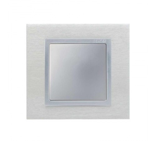 Simon 82 Заглушка, S82, S82N, алюминий  82800-33  Simon