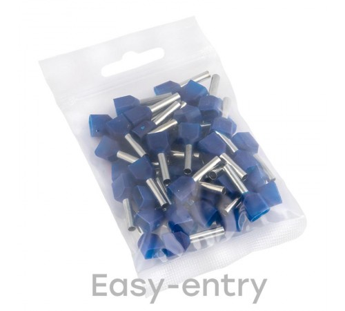 Наконечник штыревой втулочный НШвИ(2) 2,5-13 (50шт.) EKF   nhvi2-2.5-13   EKF