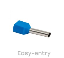 Наконечник штыревой втулочный НШвИ(2) 2,5-13 (50шт.) EKF   nhvi2-2.5-13   EKF