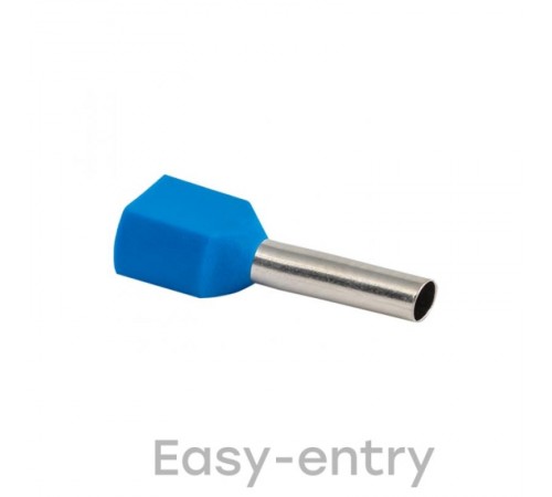 Наконечник штыревой втулочный НШвИ(2) 2,5-13 (50шт.) EKF   nhvi2-2.5-13   EKF