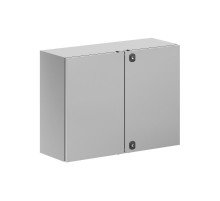 Корпус навесной STH с М/П двухдверный из нержавеющей cтали AISI304 ВхШхГ 600x800x300 мм, с фланцем  R5STH0683F-304  DKC