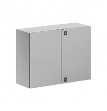 Корпус навесной STH с М/П двухдверный из нержавеющей cтали AISI304 ВхШхГ 600x800x300 мм, с фланцем  R5STH0683F-304  DKC