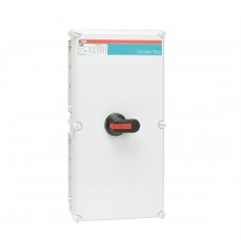 Рубильник в боксе OT250KFCC3T до 250А(АС23) 3х-полюсный, 2НО+1НЗ доп. контакт, нет фланец II  1SCA022276R8830  ABB