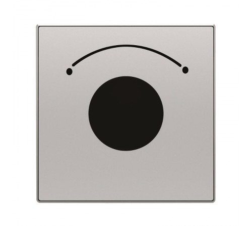 Накладка для механизма выключателя с ключом на 2 положения, серия SKY, цвет серебристый алюминий2CLA855300A1301 ABB