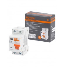 Выключатель автоматический дифференциального тока АВДТ 32 2P(1P+N) B16А 30мА 4,5кА тип АС  SQ0202-0520  TDM
