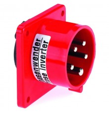 Вилка встраиваемая Фазоинвертор 32А 5р(3р+N+PЕ,) 400В 6h IP44 I 2857-Bals I Bals