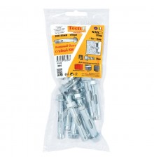 Анкерный болт с гайкой AW ZN 10x50 (15 шт) - пакет  147615  Tecfi