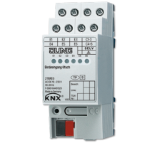 Бинарный ввод, 6 каналов, монтаж на DIN-рейку, 2 модуля; KNX  2116REG  Jung
