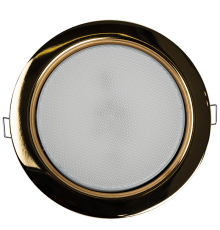 Светильник точечный встраиваемый под лампу ДВО PGX70 15254.3 40Вт GX70 IP20 золото глянцевое  1027658  Jazzway