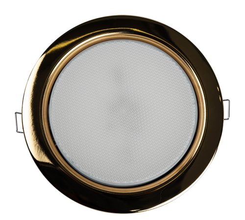 Светильник точечный встраиваемый под лампу ДВО PGX70 15254.3 40Вт GX70 IP20 золото глянцевое  1027658  Jazzway