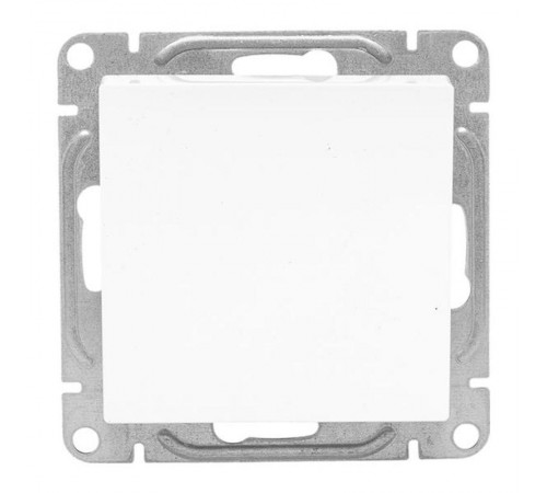 Механизм выключателя, одноклавишный, проходной, белый Эпика EKF  UP1-SWW-11  EKF