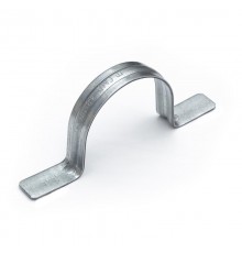 Скоба металлическая двухлапковая СМД d48-50 мм для монтажного пистолета (без отверстий) (50 шт/уп)  PR13.1996  Промрукав