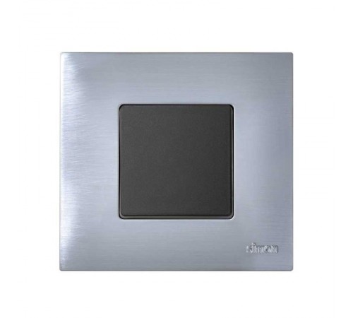 Simon 27 Клавиша декоративная сменная для выключателя (широкий модуль), S27 Play, графит  2720010-038  Simon