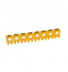 Маркер CAB 3 - для кабеля 0,15-0,5 мм - заглавная буква Q  038126  Legrand