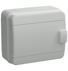 Корпус пластиковый навесной на 8 модулей КМПн-8 IP65 серый непрозрачная дверь TEKFOR  TF5-KP73-N-08-65-K03-K03 TEKFOR  IEK