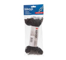 Шнур плетеный ПЭ 3,5 мм, 16-пряд, черный, 30 м  140354  Tech-KREP