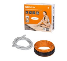 Двухжильный теплый пол в стяжку "ПРОФИ", 63 м, 1300 Вт, S укладки 7,6-10,8 м, монтажная лента,  SQ2501-0019  TDM