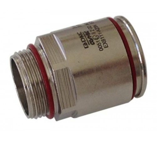 Взрывозащищенная Ex e муфта труба-коробка. DT 63 мм. M63x1,5.AISI 316L. IP66/67  EX6111-63XX  DKC