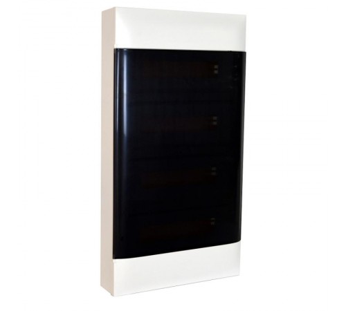 Practibox S Пластиковый щиток Навесной 4X12 Дымчатая дверь  135614  Legrand