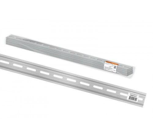 DIN-рейка алюминиевая усиленная перфорированная 35х7,5х1,5х2000мм  SQ0804-0017  TDM