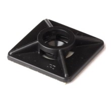 Монтажная база двойная самоклеящаяся (спец.состав), черная,19х19  254693M  DKC