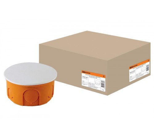 Коробка распределительная с/у 80х40 с крышкой  SQ1402-1007  TDM