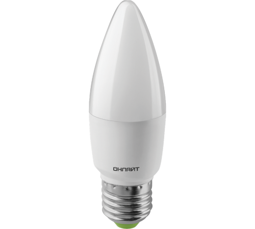 Лампа светодиодная OLL-C37-10-230-4K-E27-FR  61960  ОНЛАЙТ