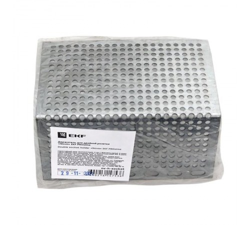 Держатель для двойной розетки "Nova" EKF PROxima  nv-h-socket  EKF