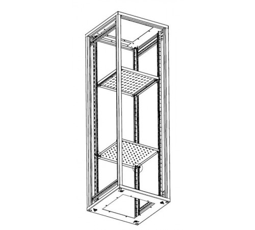 Комплект адаптеров WZ-1718-51-Z0-000 д.уст.станд.полок 6точ.фикс.на нов.монтажн.проф.WZ-1718-97-xx-000 и WZ-1718-98-xx-000  39453  Zpas