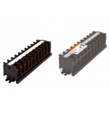 Блок зажимов наборный БЗН 20А на DIN-рейку 10 пар   SQ0531-0202  TDM
