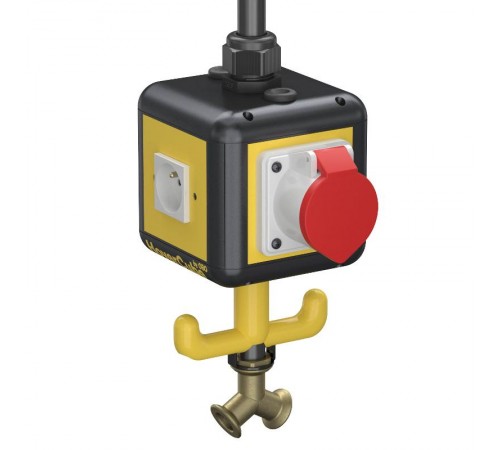 Блок питания VH-4 укомплектованный 140x140x252 мм (черный) (VH-4L 3SF1C16)  6109818  OBO Bettermann