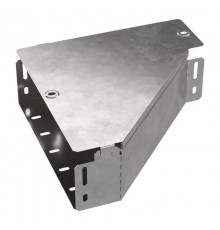 Переходник левый с крышкой Стандарт 300х100х100  PR16.0501  Промрукав