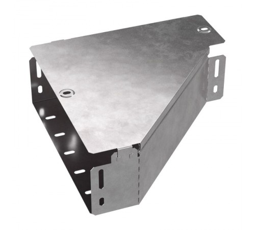 Переходник левый с крышкой Стандарт 300х100х100  PR16.0501  Промрукав