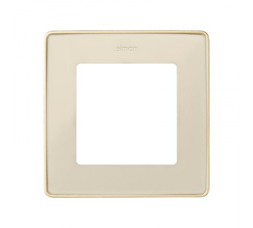 Simon 82 Рамка декоративная, 1 пост, Select, S82 Detail, слоновая кость-шампань  8201610-248  Simon