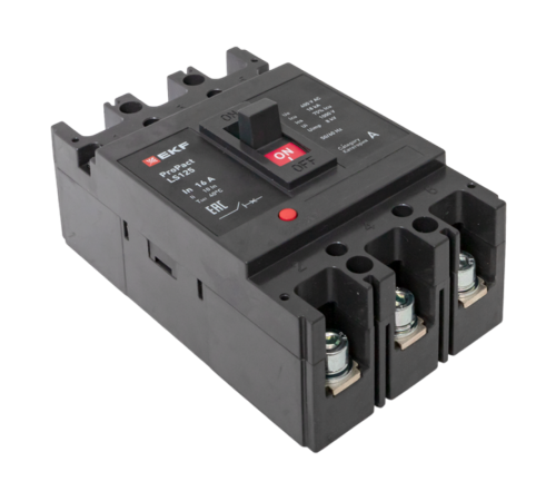 Выключатель автоматический LS125 18кА 3P 16А ProPact  mccb-125-18-3-16-ls  EKF