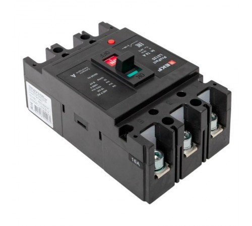 Выключатель автоматический LS125 18кА 3P 16А ProPact  mccb-125-18-3-16-ls  EKF