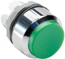 Кнопка MP3-20G зеленая выступающая (только корпус) без подсветки без фиксации  1SFA611102R2002  ABB