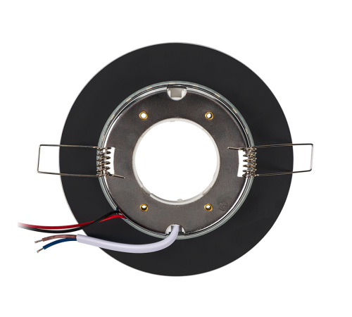 Светильник точечный встраиваемый под лампу PGX53d MG12-Chrome с подсветкой  .5020054  Jazzway