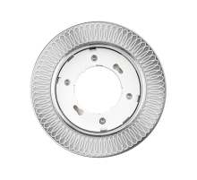 Светильник точечный встраиваемый под лампу PGX53d MG12-Chrome с подсветкой  .5020054  Jazzway