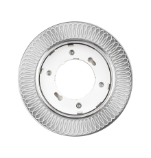 Светильник точечный встраиваемый под лампу PGX53d MG12-Chrome с подсветкой  .5020054  Jazzway