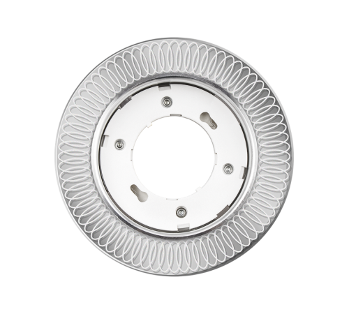 Светильник точечный встраиваемый под лампу PGX53d MG12-Chrome с подсветкой  .5020054  Jazzway