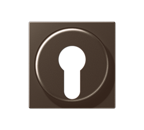 Крышка для выключателя с замком; мокка A528PLMO Jung