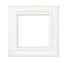 Рамка 1-пост; термопласт; белый; Eco Deco  EPD481WW  Jung