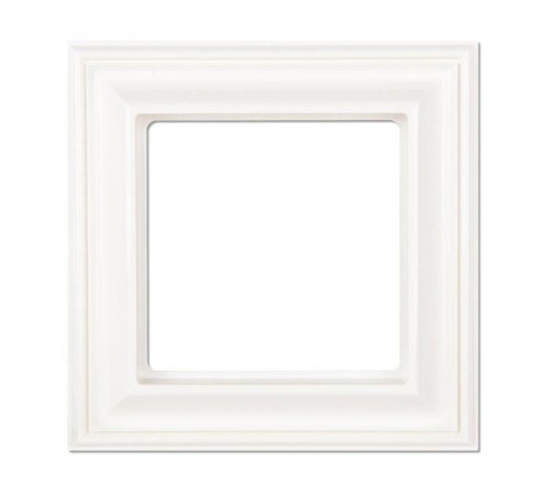 Рамка 1-пост; термопласт; белый; Eco Deco  EPD481WW  Jung