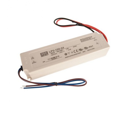 Драйвер для светодиодной ленты 100Вт 24В IP67  LPV-100-24  VARTON
