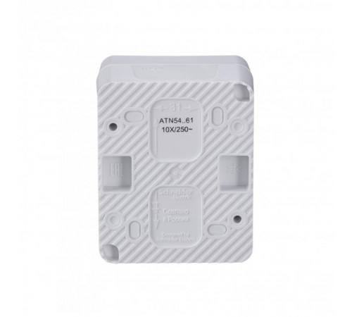 AtlasDesign Profi54 Белый О/У Переключатель 1-клавишный 10 АХ   ATN540161  SE